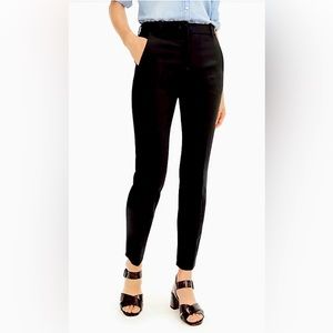 J Crew high rise Cameron pant, size 6, black